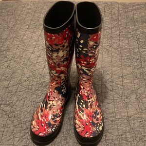 Colorful Patterned Rain Boots